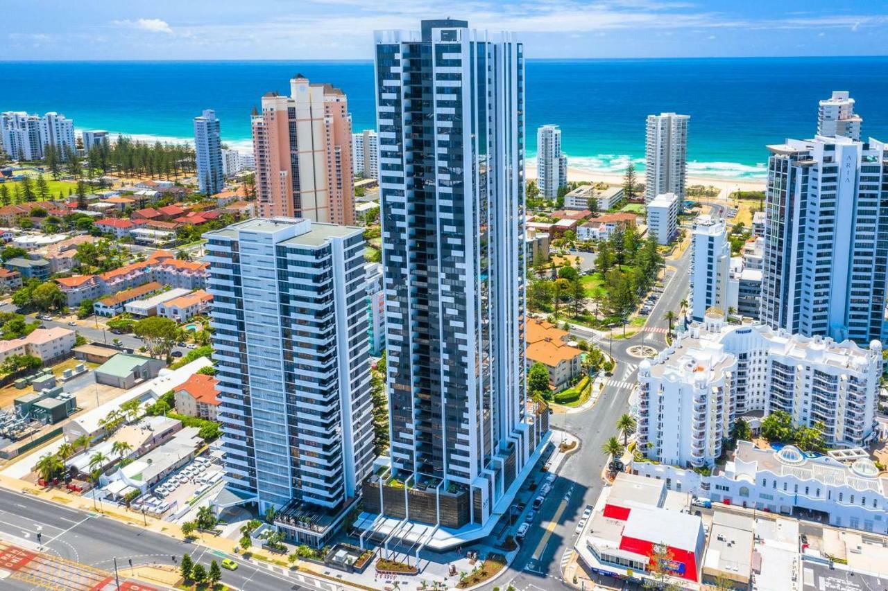 Qube Broadbeach Ocean View Apartments Голд-Кост Екстер'єр фото