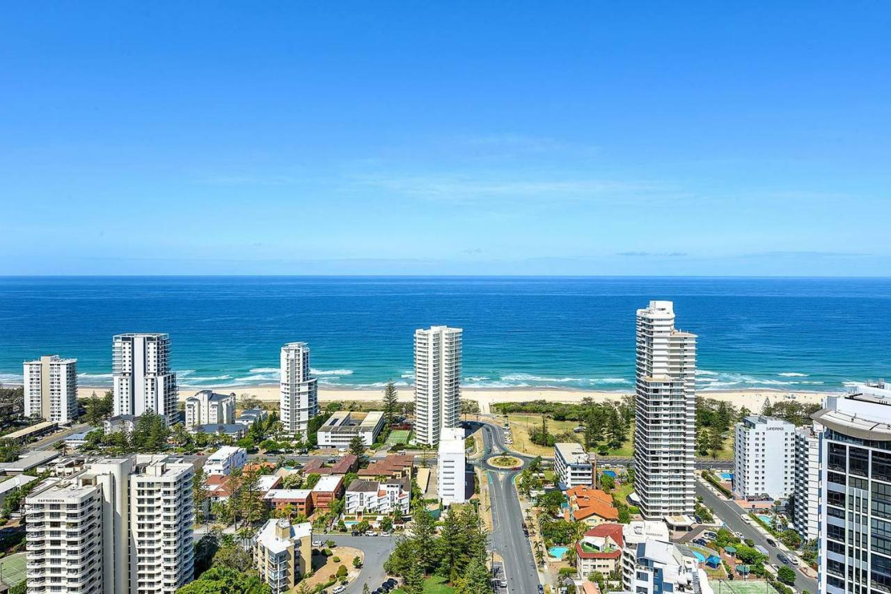 Qube Broadbeach Ocean View Apartments Голд-Кост Екстер'єр фото