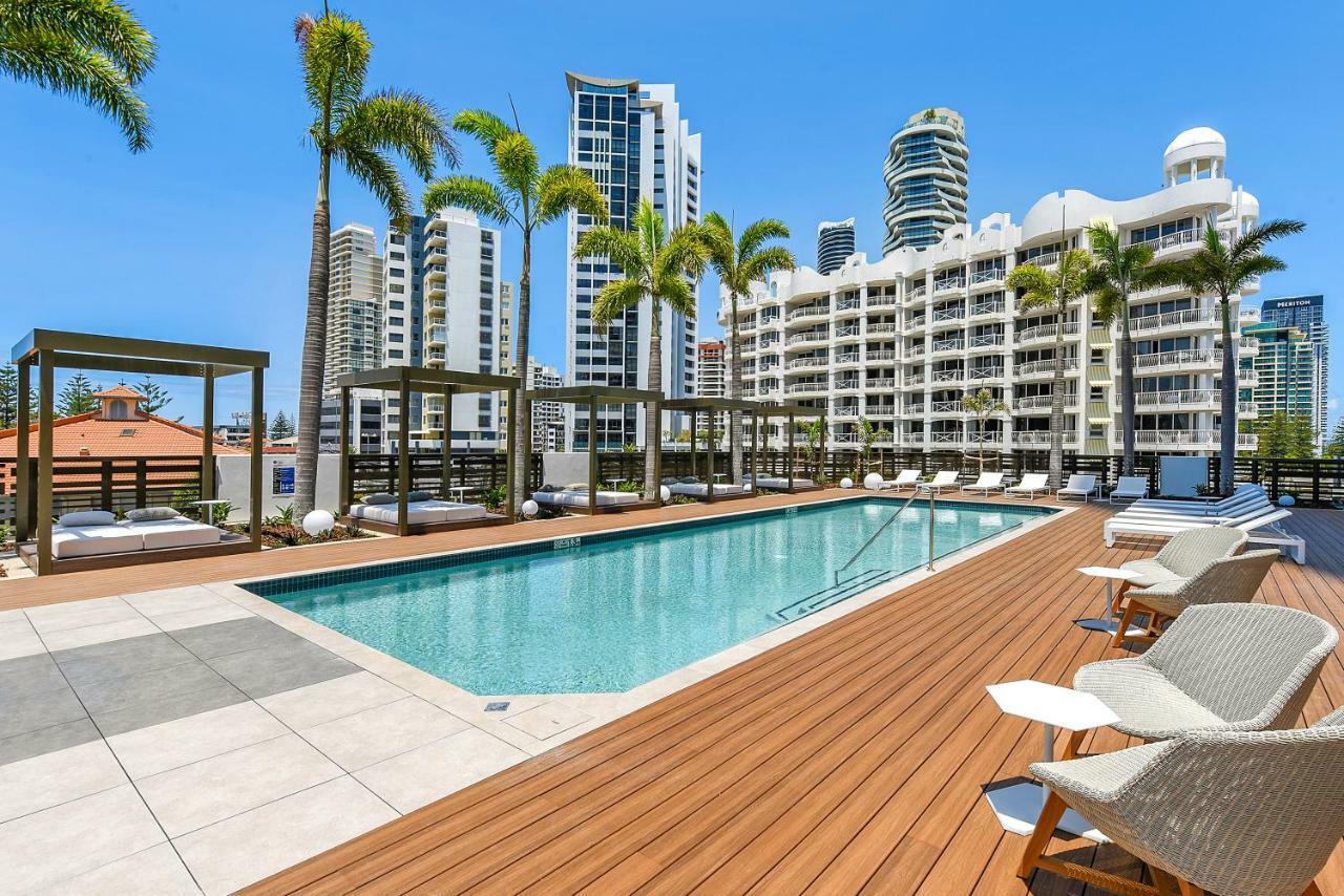 Qube Broadbeach Ocean View Apartments Голд-Кост Екстер'єр фото